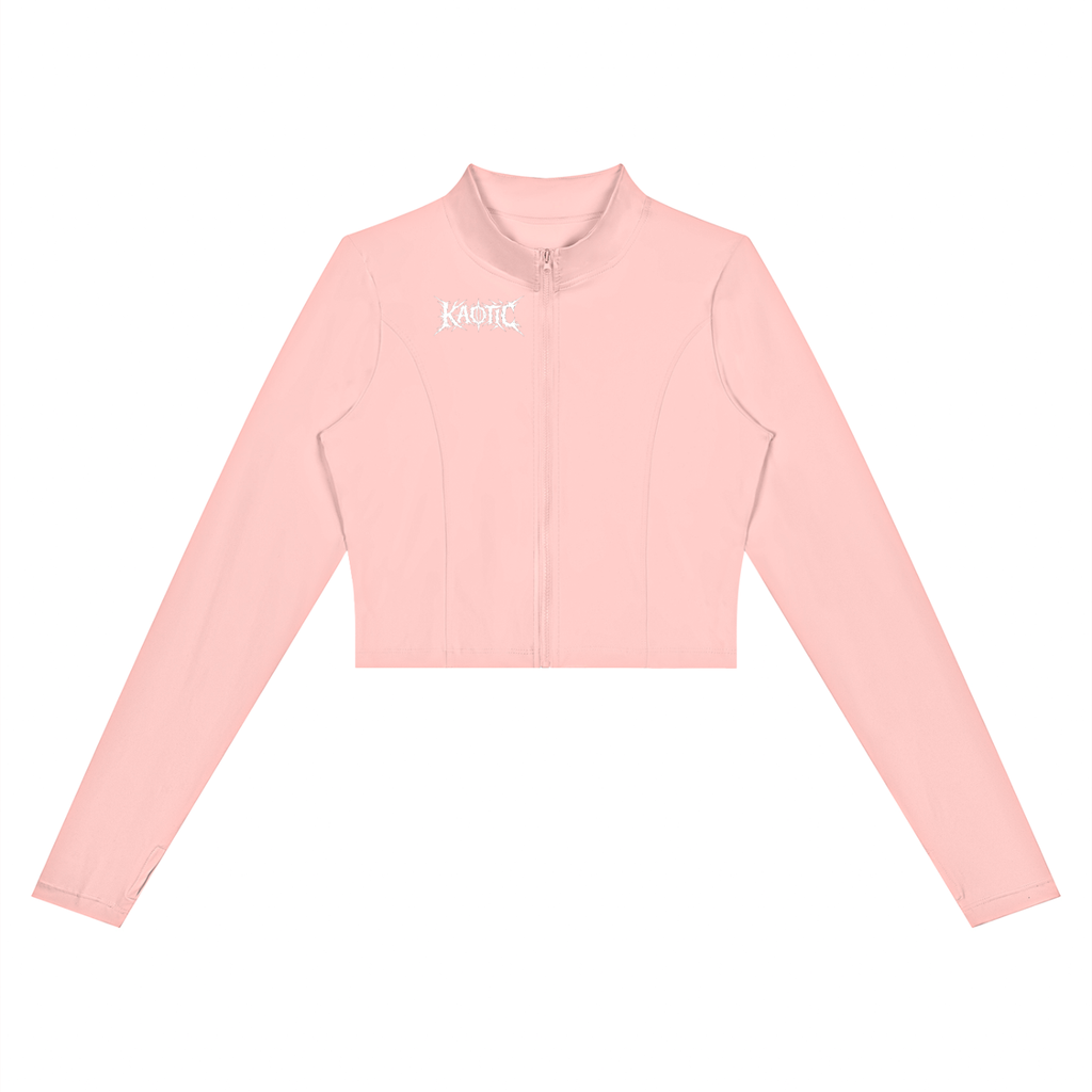 Kaotic Women’s Crop Yoga Sports Jacket