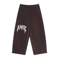 Kaotic Plaid Wide Leg Pants