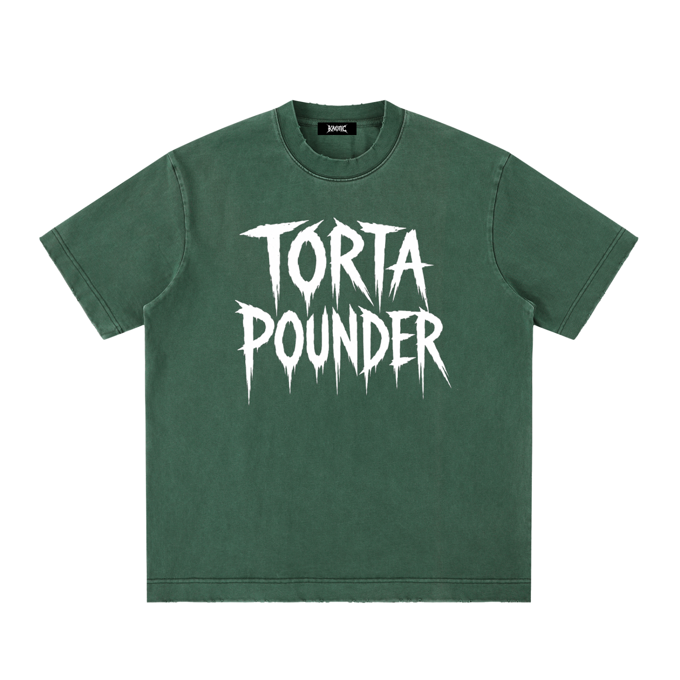 Heavyweight Vintage Washed Frayed T-Shirt