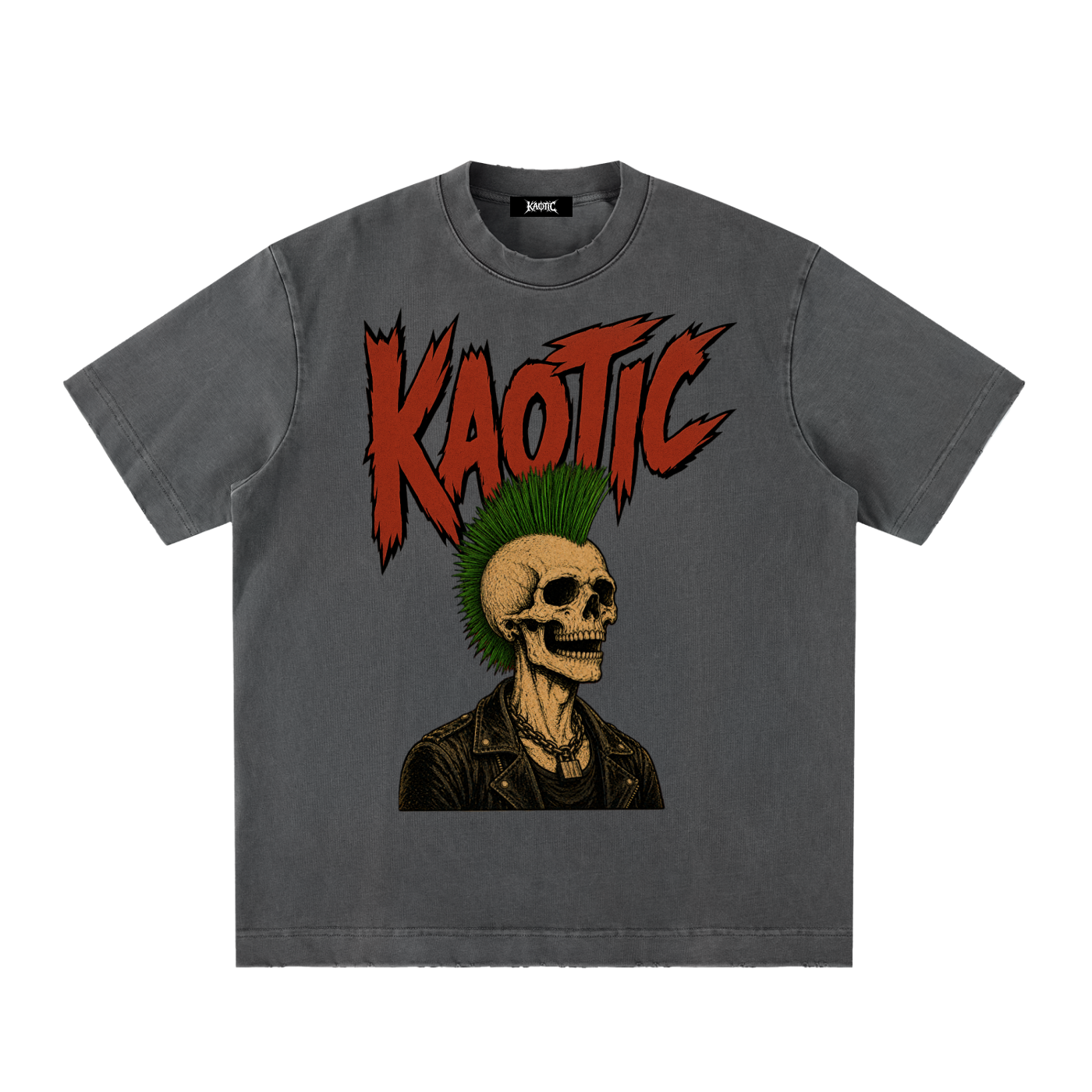 KAOTIC PUNK SKULL TEE