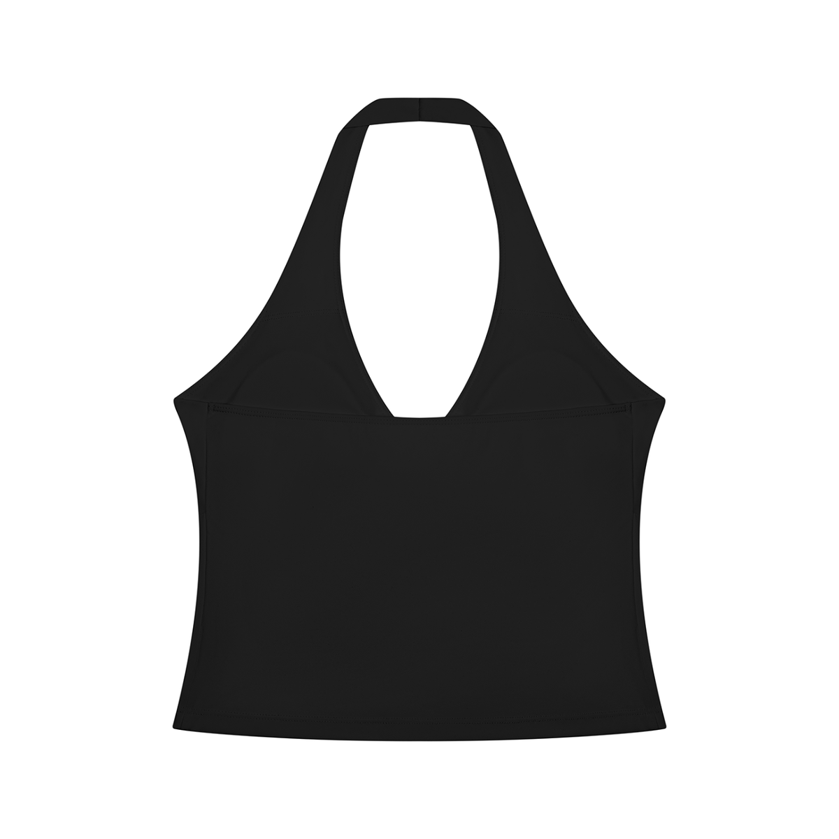 Kaotic Women’s Ruched Halter Yoga Tank Top