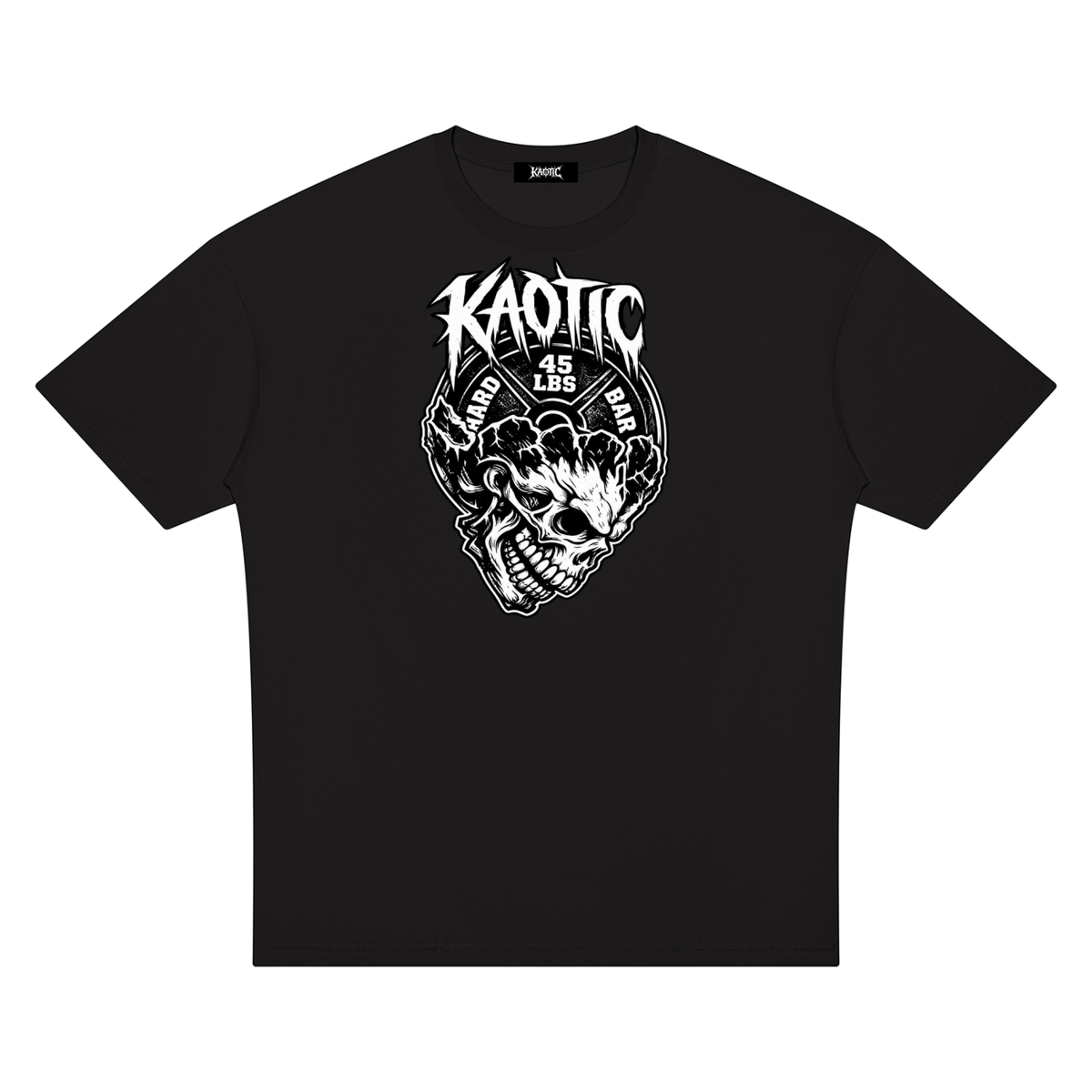 KAOTIC SKULL PLATE HEAVY TEE