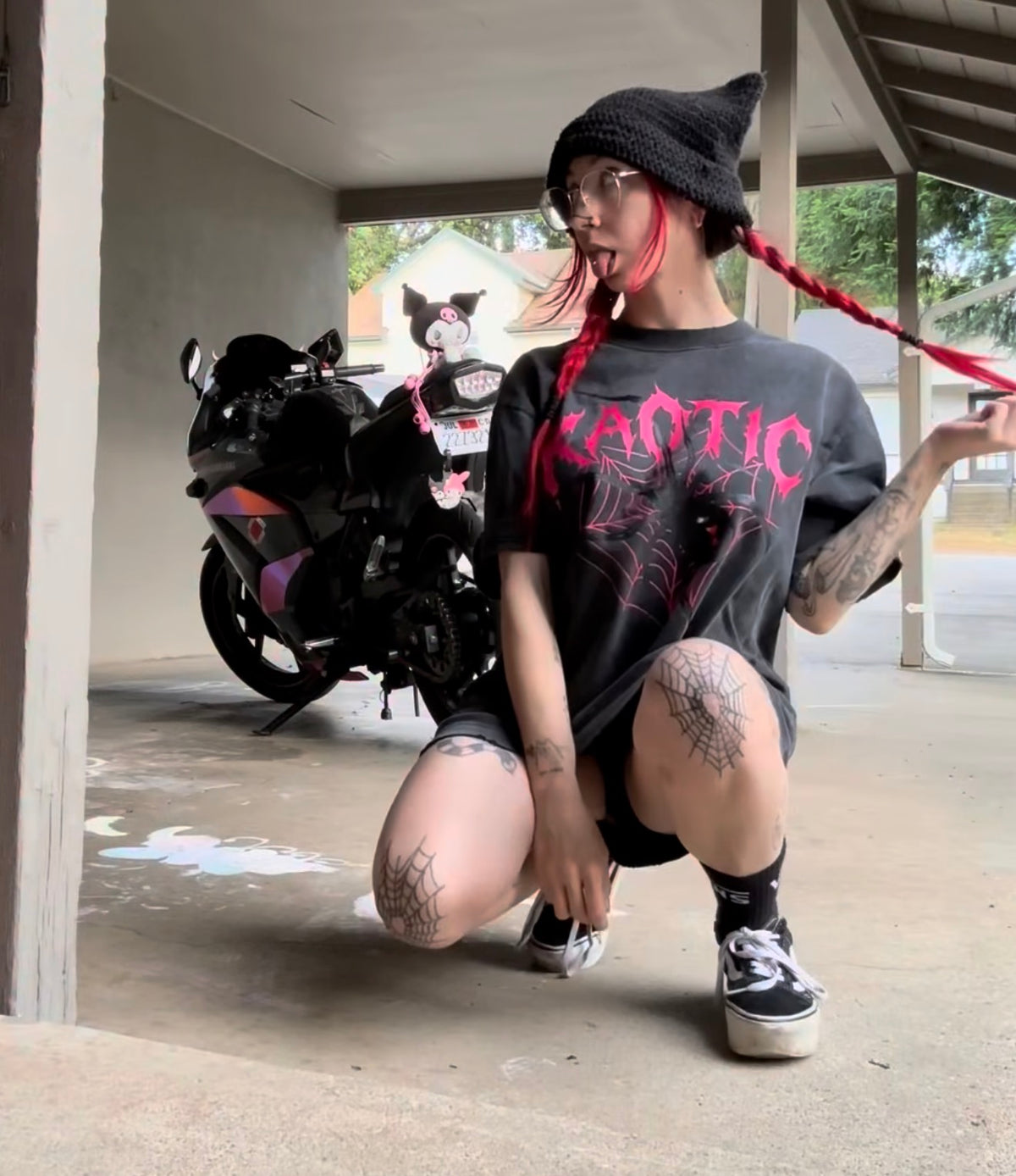 KAOTIC HEAVY SPIDER T-SHIRT