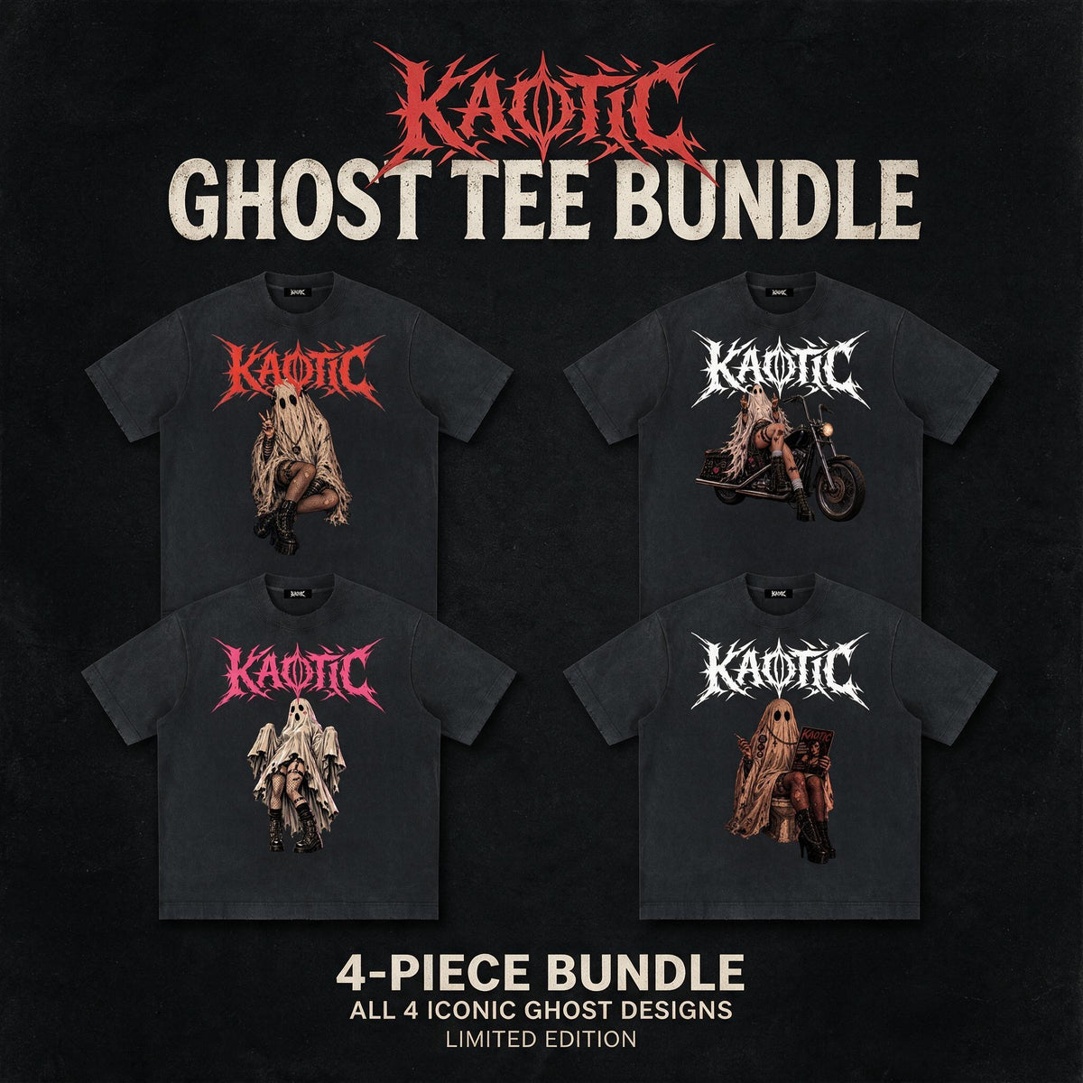 KAOTIC GHOST TEE COLLECTION