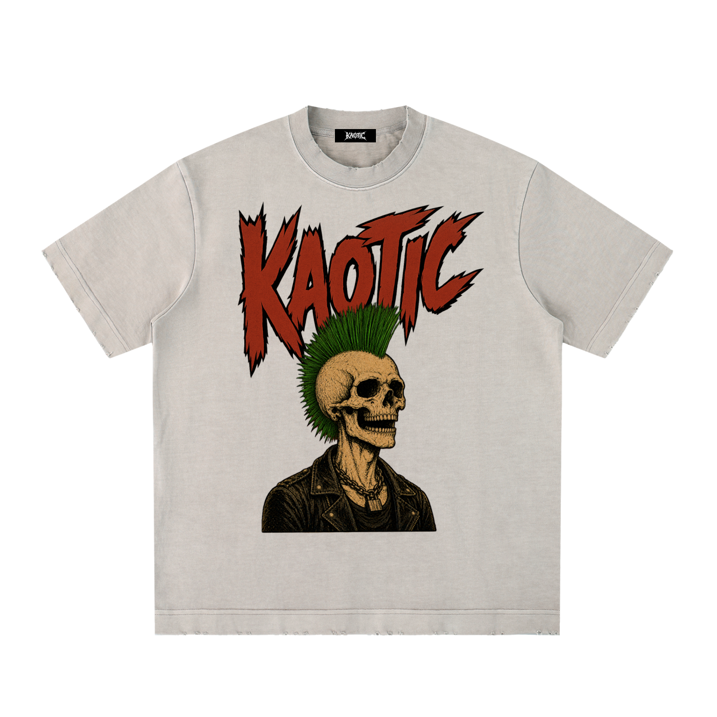 KAOTIC PUNK SKULL TEE