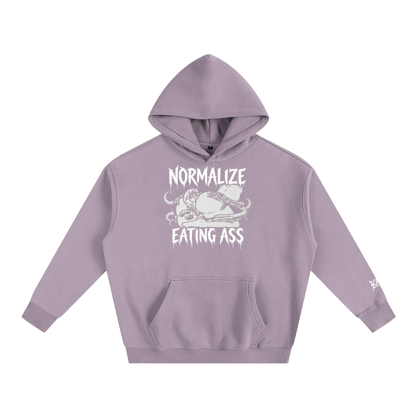 NORMALIZE EATING ASS HOODIE