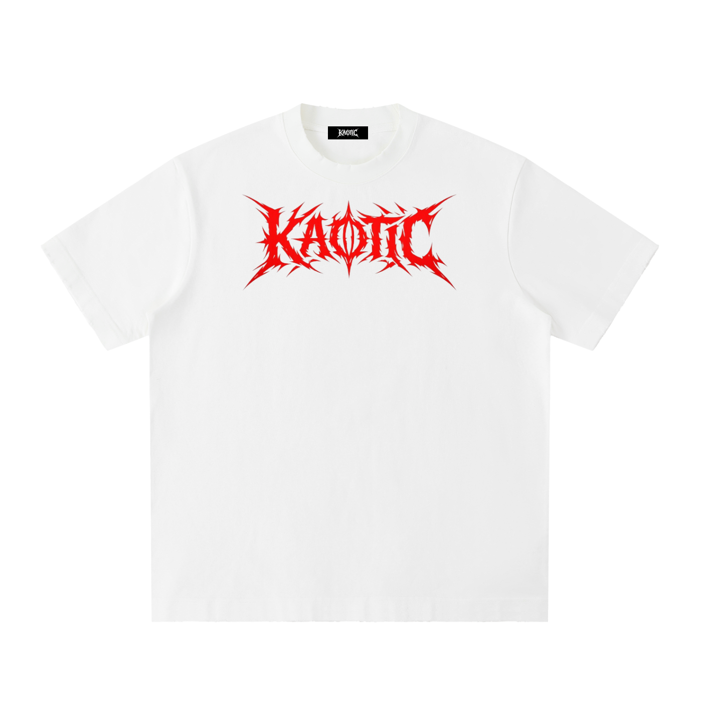 KAOTIC RED METAL TEE