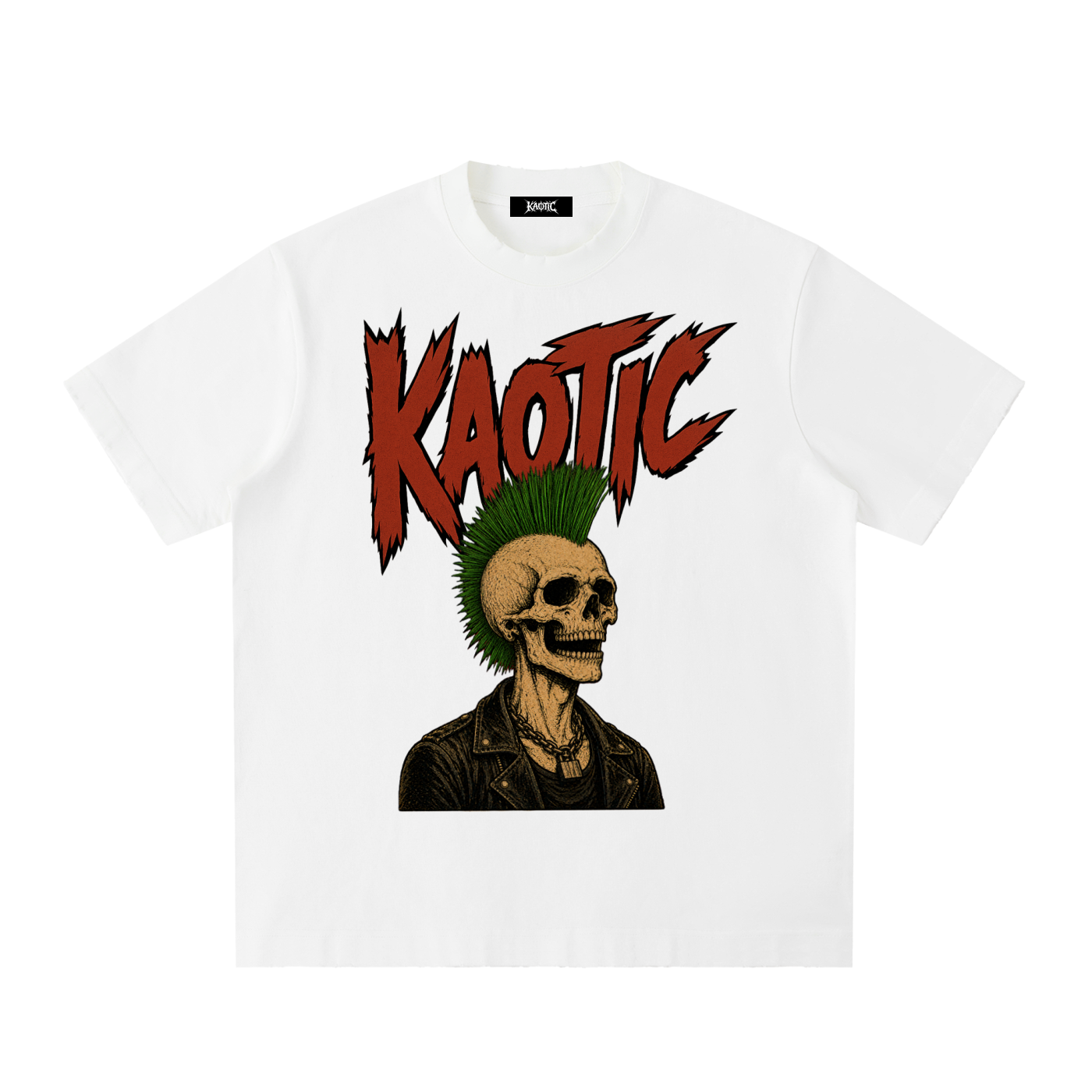 KAOTIC PUNK SKULL TEE
