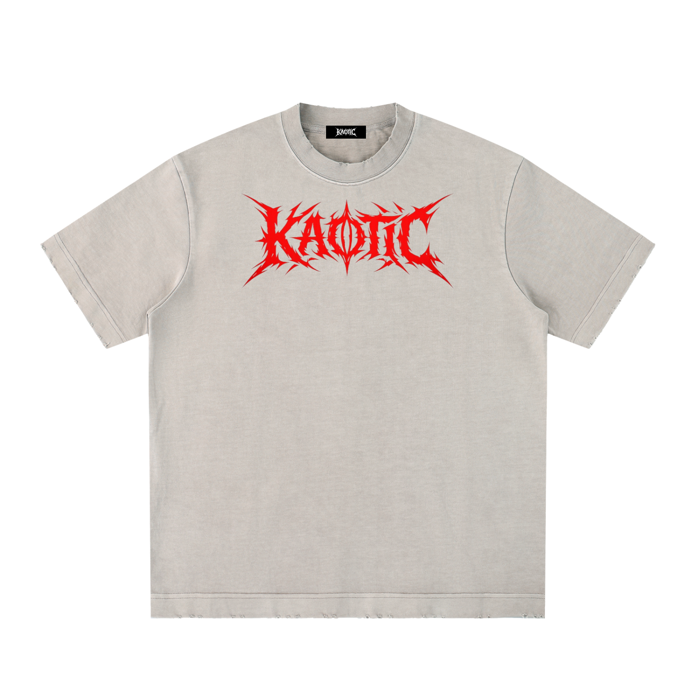 KAOTIC RED METAL TEE