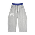 KAOTIC HEAVY SWEATPANTS WITH PLAID WAISTBAND