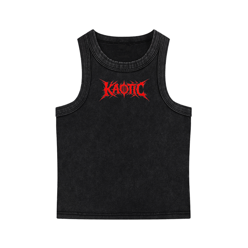 KAOTIC BLACK SEXY TANK TOP